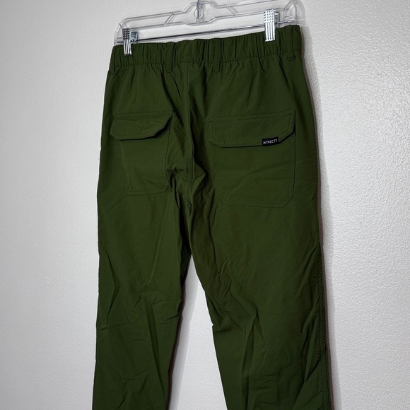 Coalatree Trailhead Joggers sz Medium Olive Green Unisex Outdoor Athletic Pants - Picture 7 of 8